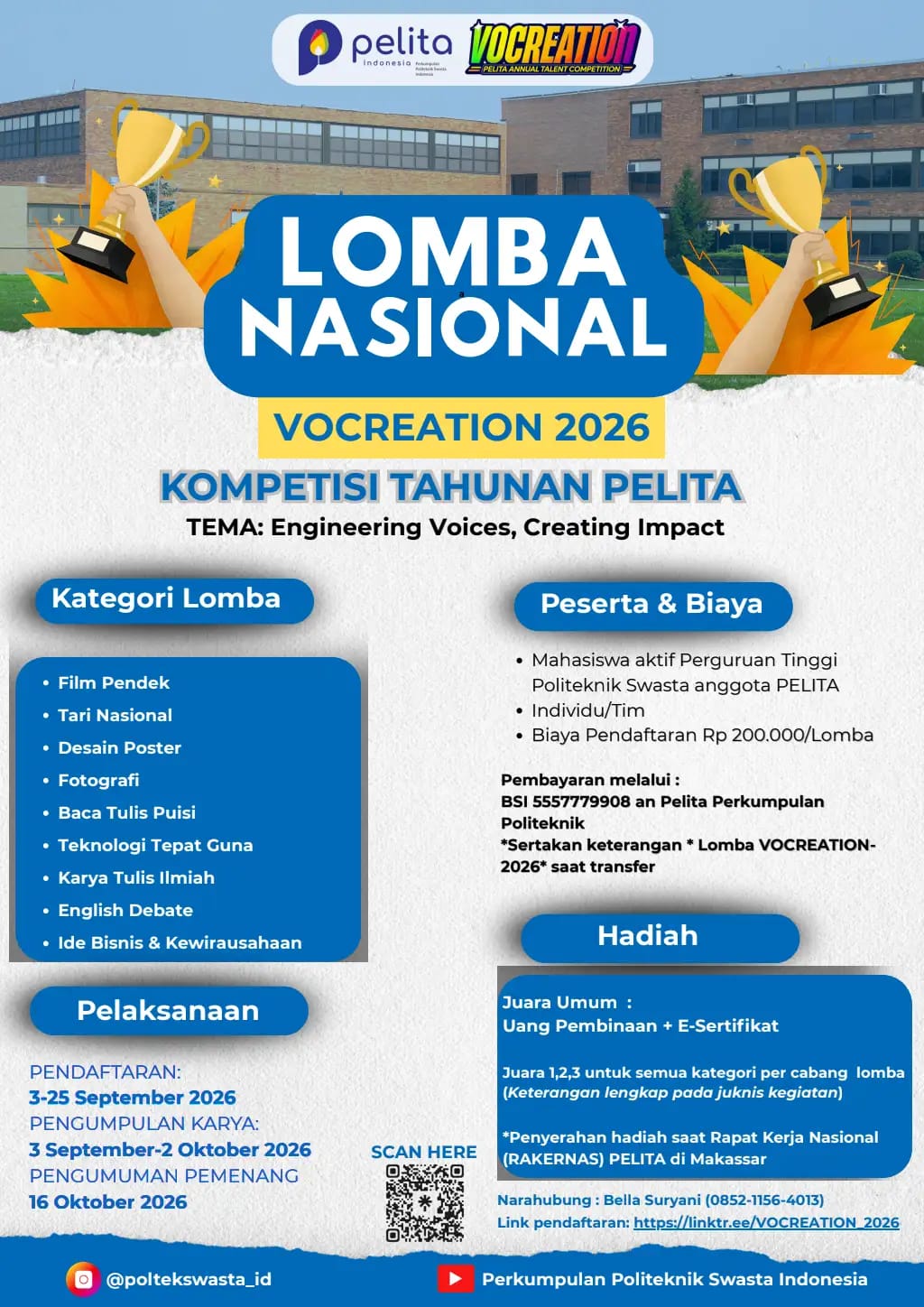 LOMBA NASIONAL VOCREATION 2026